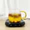 Electric Plate Heating Pad, Cup Heater Coffee Mug Warmer with Gear Temperature for Milk, Tea, Water