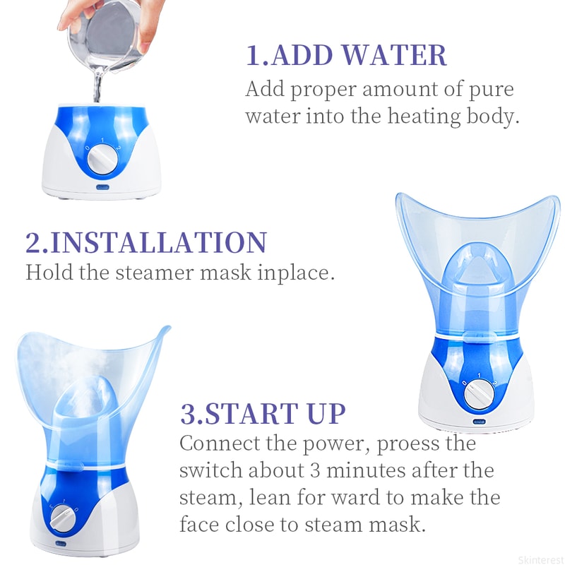 Pore Cleaner Facial Heating Sprayer Skin Moisturizing Humidifier Atomizer Home Skin Care Tool 1