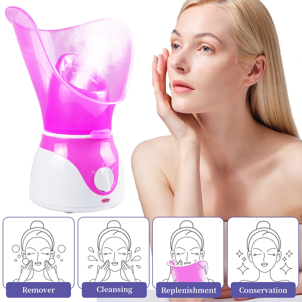 Pore Cleaner Facial Heating Sprayer Skin Moisturizing Humidifier Atomizer Home Skin Care Tool 4