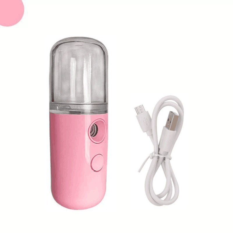 Portable Beauty Humidificador Nano Spray Moisturizing Vaporizer Face Mist USB Cold Spray 7