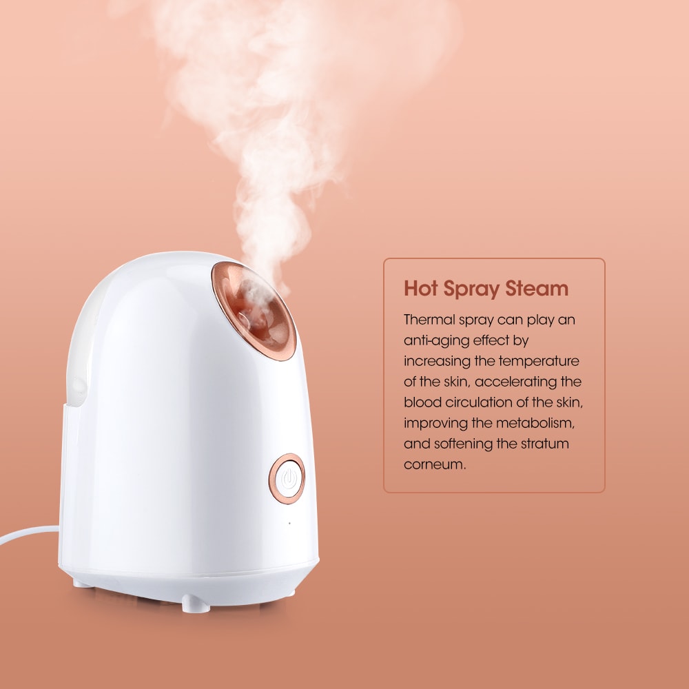 Nano Ionic Facial Steamer Mist Face Humidifier Moisturizing SPA Atomizer For Home Pore Unclogging F 1