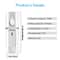 Rechargeable Facial Steamer, Portable Facial Nano Mist Sprayer, Handy Face Moisturizing Skin Care Machine