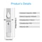 Rechargeable Facial Steamer, Portable Facial Nano Mist Sprayer, Handy Face Moisturizing Skin Care Machine