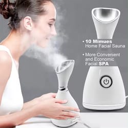 mini custom facial steamer, handheld skin care nano ionic face sprayer, professional portable machine