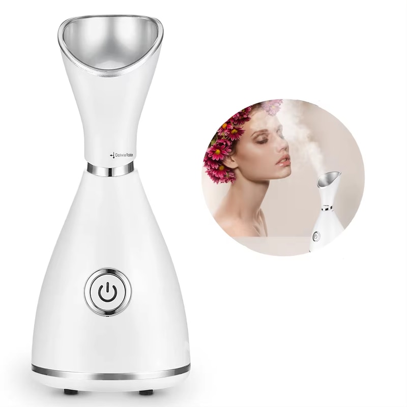 Mini Custom Facial Steamer Handheld Skin Care Nano Ionic Face Sprayer Professional Portable Machine 1