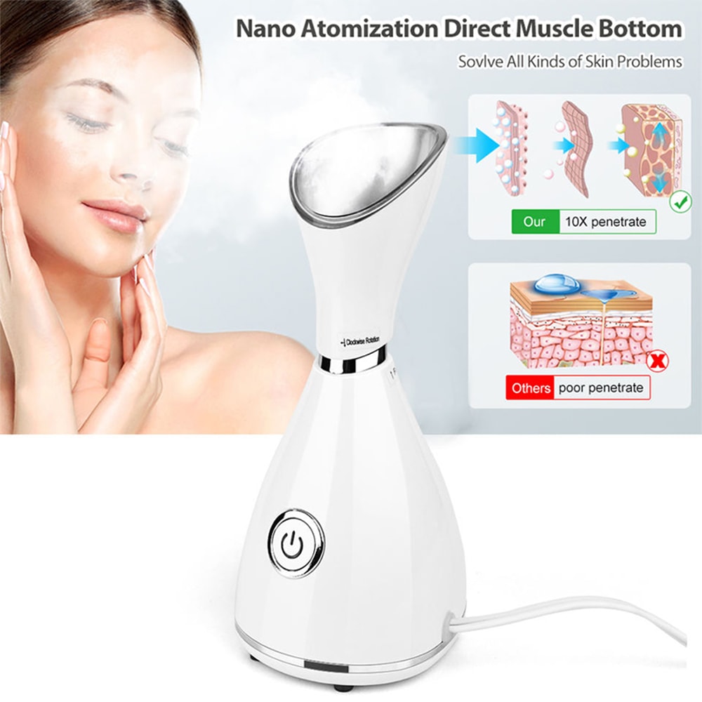 Electric Nano Ionic Mist Face Steamer Professional Home Beauty Facial Sprayer Spa Mist For Women De 5