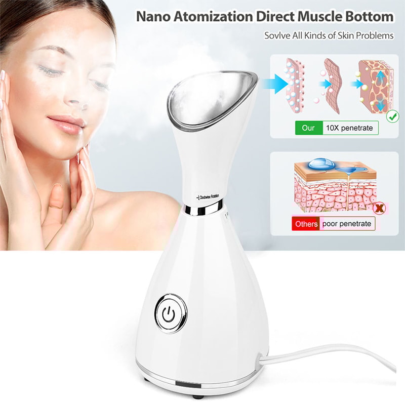 Electric Nano Ionic Mist Face Steamer Professional Home Beauty Facial Sprayer Spa Mist For Women De 5