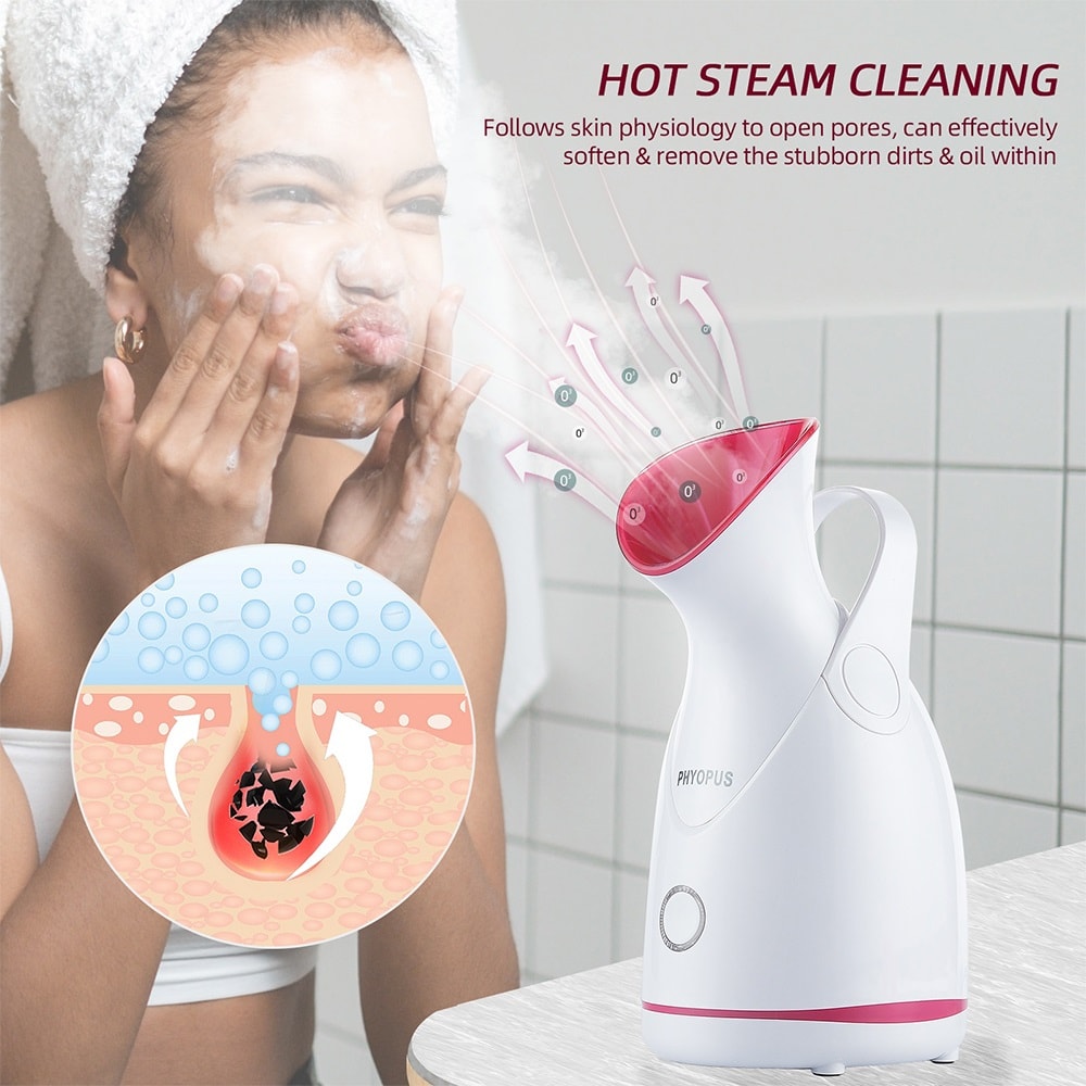 Skin Moisturizing Compress Heating Sprayer Hydration Nebulizer For Pore Deep Cleaning 2