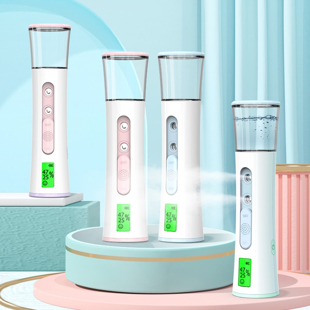 Cooler Facial Mister Ultrasonic Nano Mist Sprayer Moisturizer Steamer 1