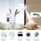 Upgrade Humidifier with LED Magnifying Lamp, Nano Ionic Steam Vaporizer for Beauty Spa