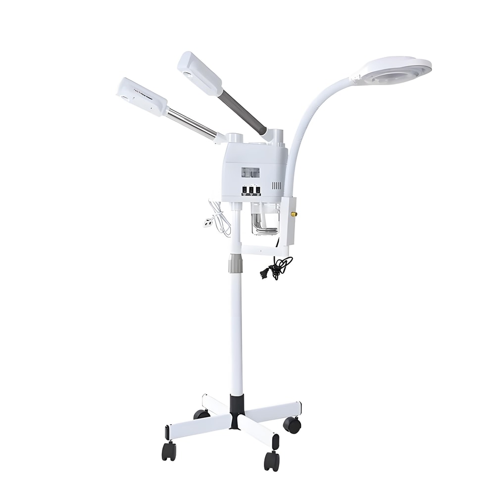 Upgrade Humidifier with LED Magnifying Lamp, Nano Ionic Steam Vaporizer for Beauty Spa