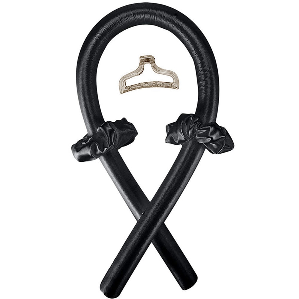 Satin Silk Hair Curler Sleeping Cap Natural Curly Hair Headwrap Set Long Hair Wave Care Tool 2