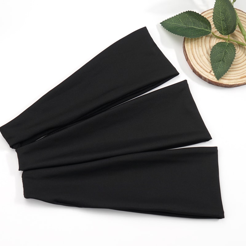 Elastic Sweatband For Men Women Sport Hairbands Head Band Yoga Headwear Headwrap For Sports Workout 6