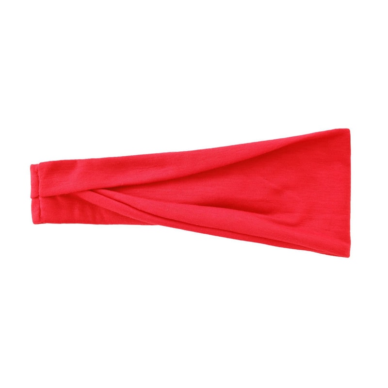 Women Headband Turban Solid Color Elastic Hair Bands Fashion Yoga Hairband Vintage Headwrap Makeup 9