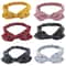 Vintage Cross Knot Elastic Headbands For Women Soft Boho Turban Bandanas Girls Hair Bands Accessori 3