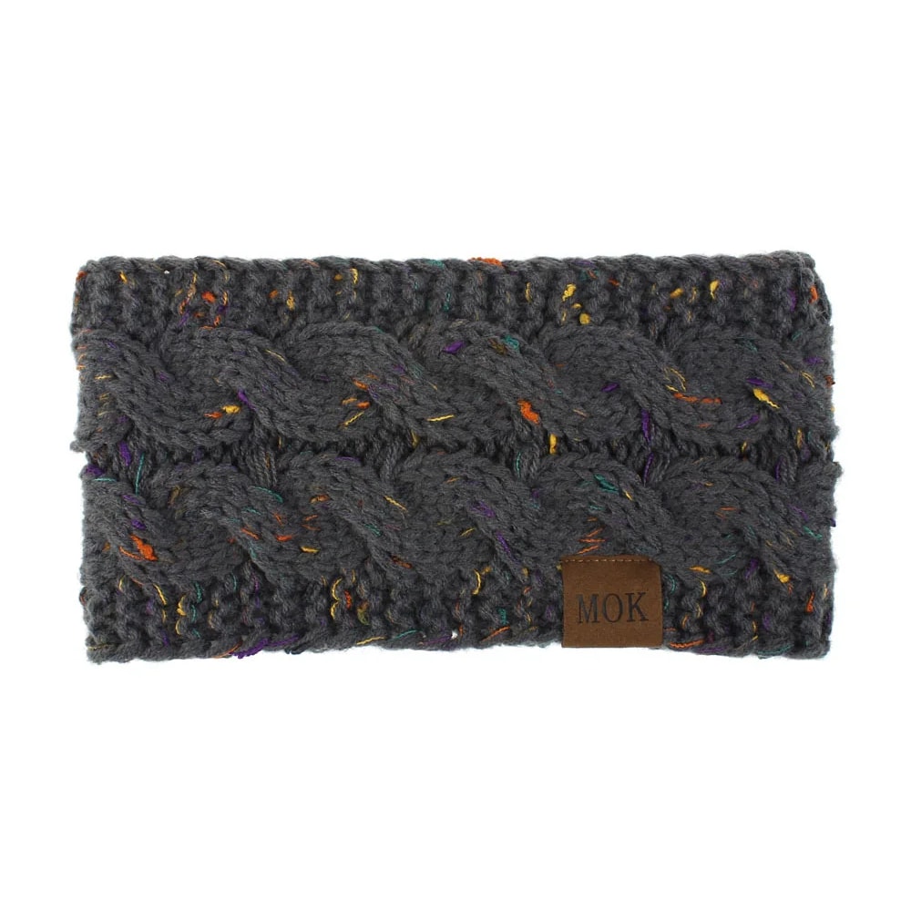 Winter Warm Plush Headband Soft Elastic Hair Band Wide Turban Ear Warmer DIY Hair Accessories 6