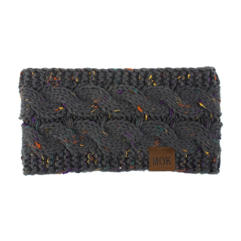 Winter Warm Plush Headband Soft Elastic Hair Band Wide Turban Ear Warmer DIY Hair Accessories 6