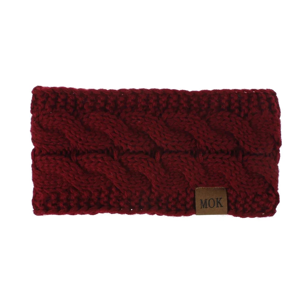 Winter Warm Plush Headband Soft Elastic Hair Band Wide Turban Ear Warmer DIY Hair Accessories 16