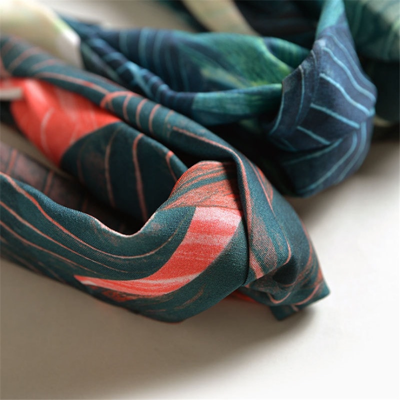 Bohemian Hair Bands For Women Girls Print Headbands Retro Cross Turban Bandanas Headwrap 4