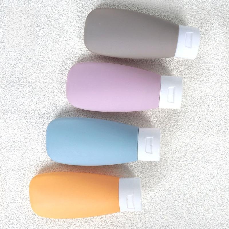 Hand Cream Lotion Hose Dispenser Bottle Set Cosmetic Face Wash Flip Top Empty Refillable Bottles 3
