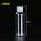 Vial Flip Top Cosmetic Container, Bottle Clear Plastic PET for Skincare Samples and Refillable Use