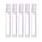 Airless Pump Press Containers, Empty Plastic Vacuum Lotion Bottles for Cosmetics Skincare Travel Dispenser