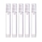 Airless Pump Press Containers, Empty Plastic Vacuum Lotion Bottles for Cosmetics Skincare Travel Dispenser