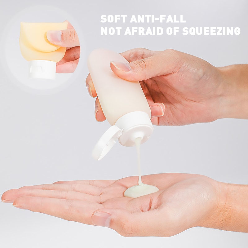 Mini Squeeze Tube Empty Bottle Portable Refillable Lotion Cream Container For Travel Shampoo 4