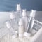 Refillable Travel Airless Container Clear Cream Pump Bottle Reusable Makeup Dispenser Portable 3