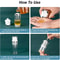 Cosmetic Container Lotion Dispenser Travel Pump Bottles Labels For Toiletries 2