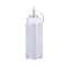 Squeeze Lotion Bottle Dispenser, Large Travel Cosmetics Storage with Nozzles for Sauces and Olive Oil