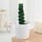 Simulation Succulents Bonsai Cactus, Mini Evergreen Artificial Succulent Plants for Decor