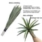 Tropical Desert Artificial Aloe and Agave Potted Plant, Faux Succulent for Living Room and Desktop