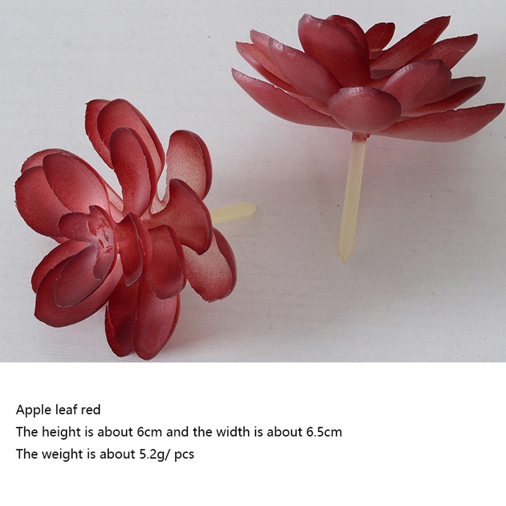 Succulents Plants Green Faux Succulent for Desktop, Home Garden, Small Bonsai Decor