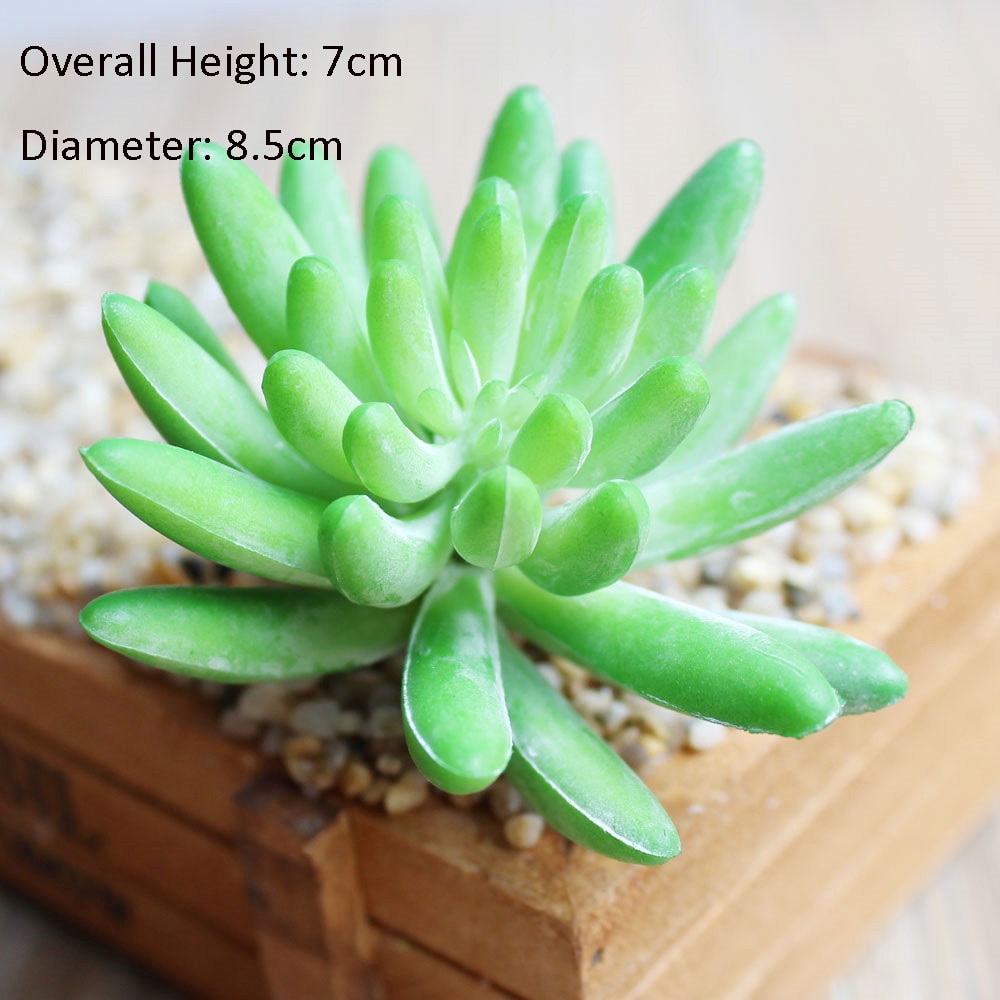 Mini Green Fake Succulent Plant Various Artificial Succulent Plants Lotus Flower Garden Arrangement 6