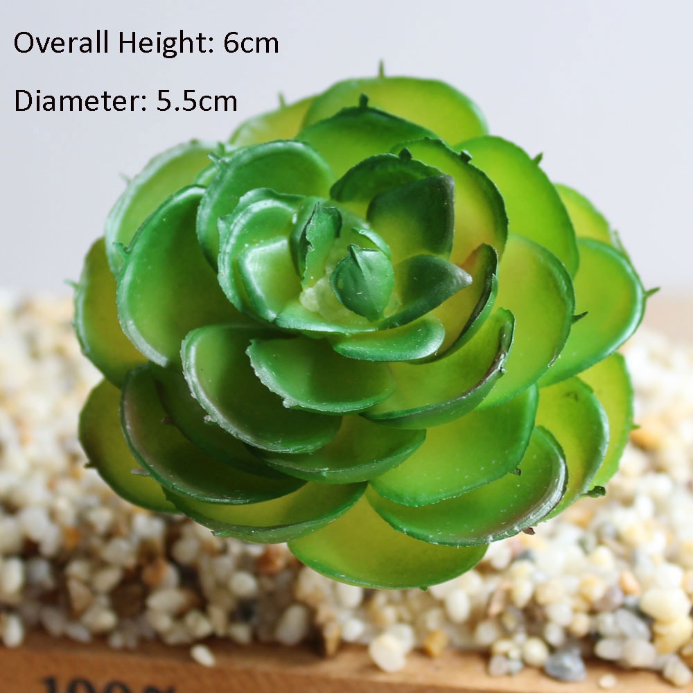 Mini Green Fake Succulent Plant Various Artificial Succulent Plants Lotus Flower Garden Arrangement 8