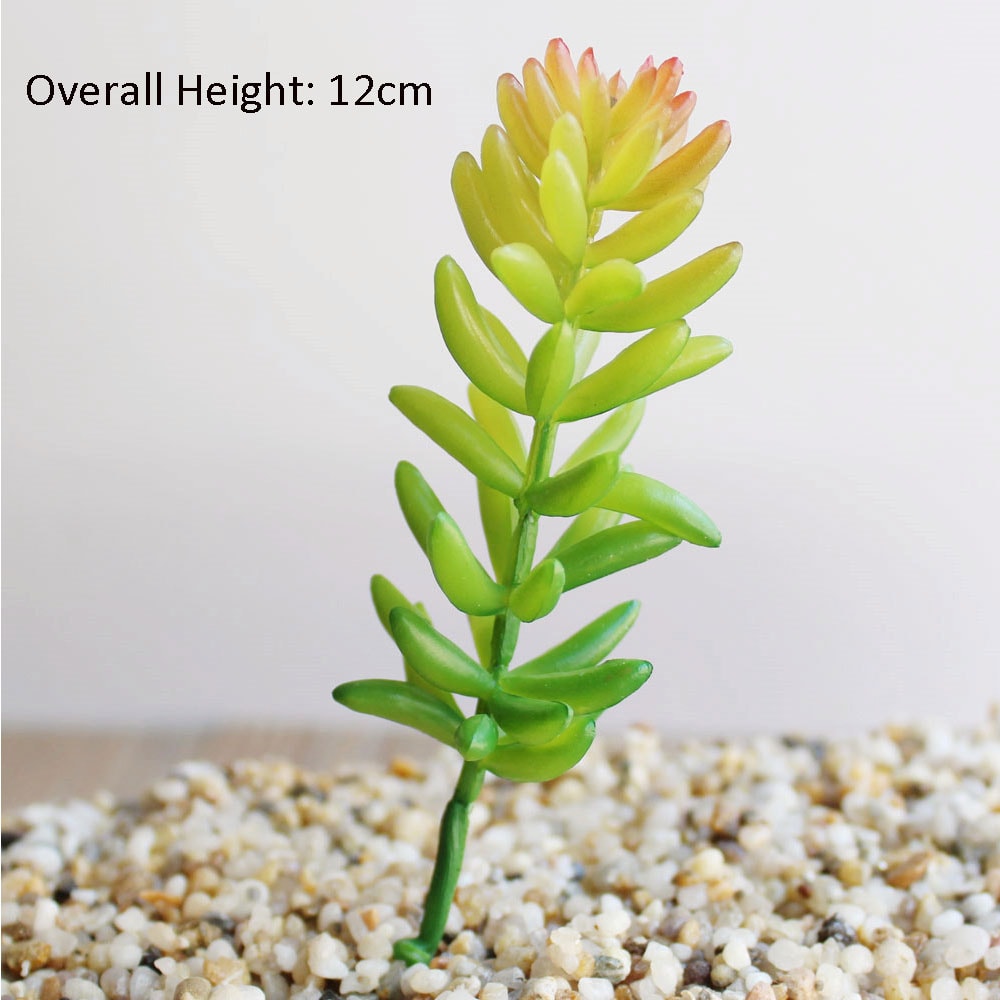 Mini Green Fake Succulent Plant Various Artificial Succulent Plants Lotus Flower Garden Arrangement 11