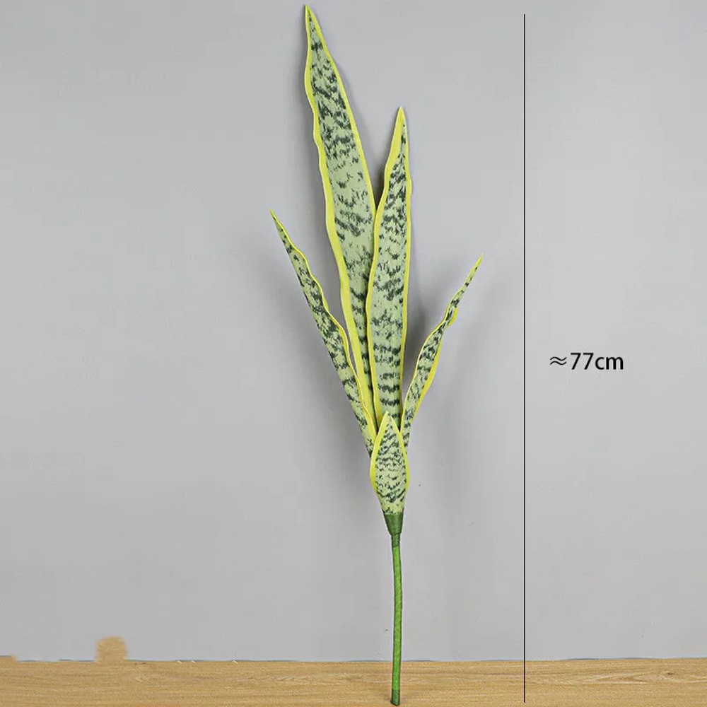 Simulated Green Plant, Artificial Tiger Skin Orchid Agave Succulent for Indoor Outdoor Party Bonsai, Home Living Room De