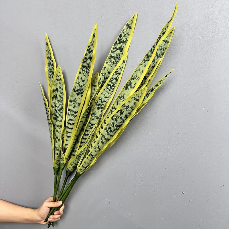 Simulated Green Plant, Artificial Tiger Skin Orchid Agave Succulent for Indoor Outdoor Party Bonsai, Home Living Room De