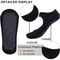 Cotton Fitness Pilates Socks for Women, Non-slip Yoga Ballet Dance Slippers, Barefoot Gym Workout