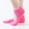 Cotton Fitness Pilates Socks for Women, Non-slip Yoga Ballet Dance Slippers, Barefoot Gym Workout