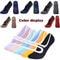 Plus Size Women's Yoga Socks, Multi-Colored Silicone Anti-Slip Pilates Socks for Dance & Fitness