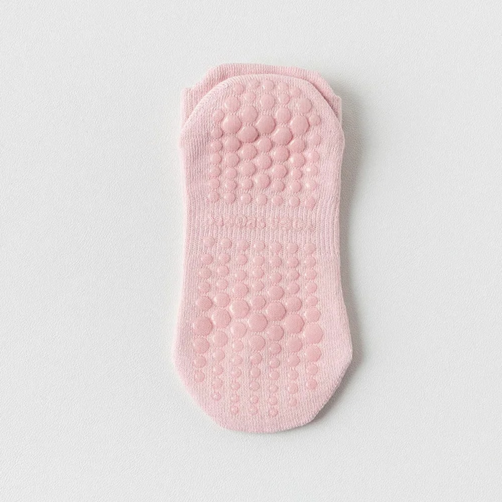 Cotton Yoga Socks Women, Mesh Breathable Non-Slip Gym Pilates Socks for Fitness & Dance