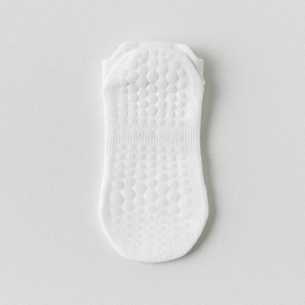 Cotton Yoga Socks Women, Mesh Breathable Non-Slip Gym Pilates Socks for Fitness & Dance