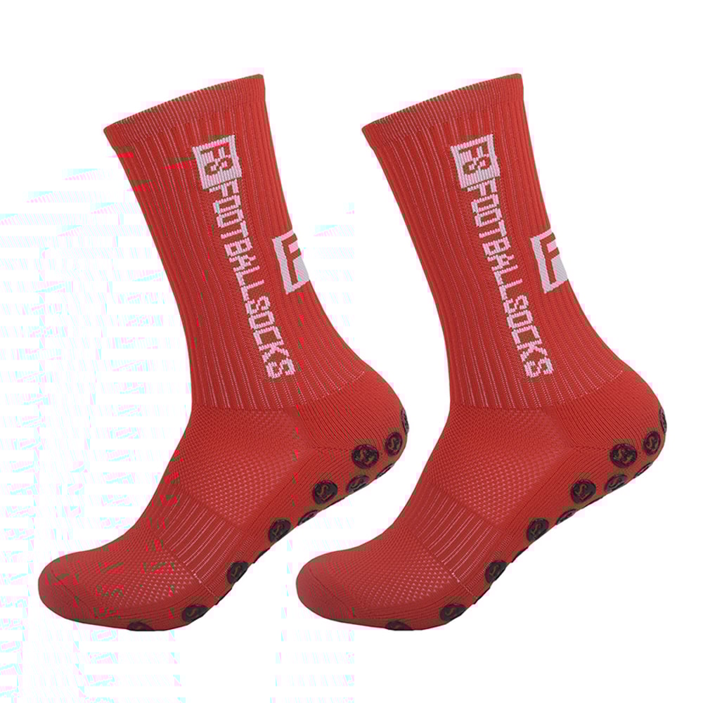 Mid Calf AntiSlip Football Socks NonSlip Tape Design For Soccer Sport Cycling Yoga Men Women Grip 7