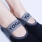 Ladies Breathable Yoga Socks, Silicone Non-Slip Pilates Socks, Cotton Gym Sock for Women, Backless Fitness Ballet Dance