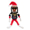 Snoop Dogg Snoop On A Stoop Christmas Elf Doll Plush Toy With Elf Tshirt Sunglasses Necklace Decor 6