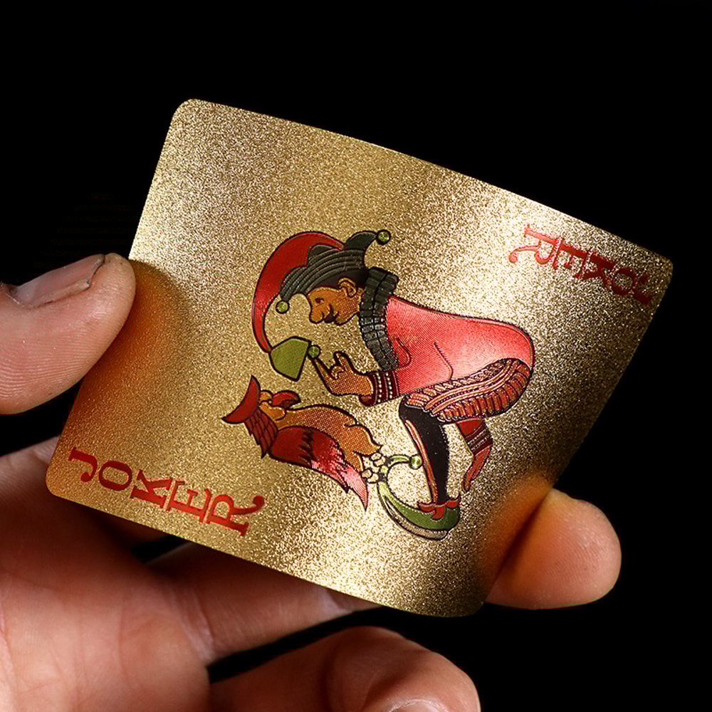 Plastic Playing Cards, Waterproof Euro Style Poker Cards for Table Games and Magic Holiday Collectibles