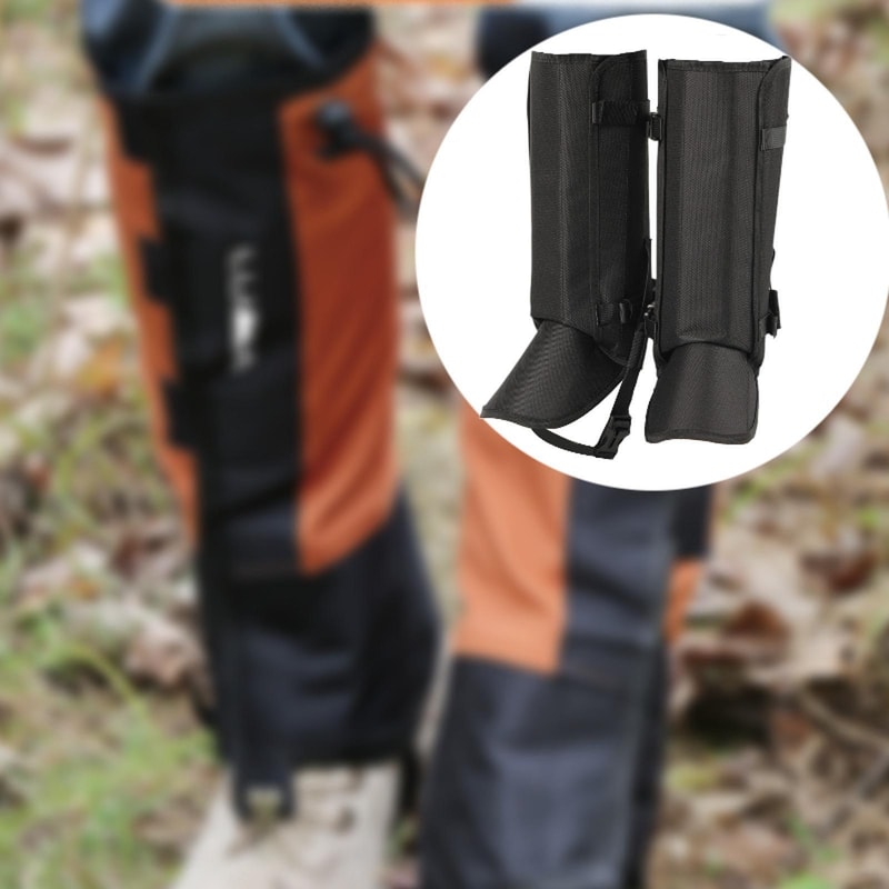 Portable Waterproof Boot Gaiter with Tear Resistant Adjustable Drawstring for Climbing, Skiing, and Outdoor Adventures