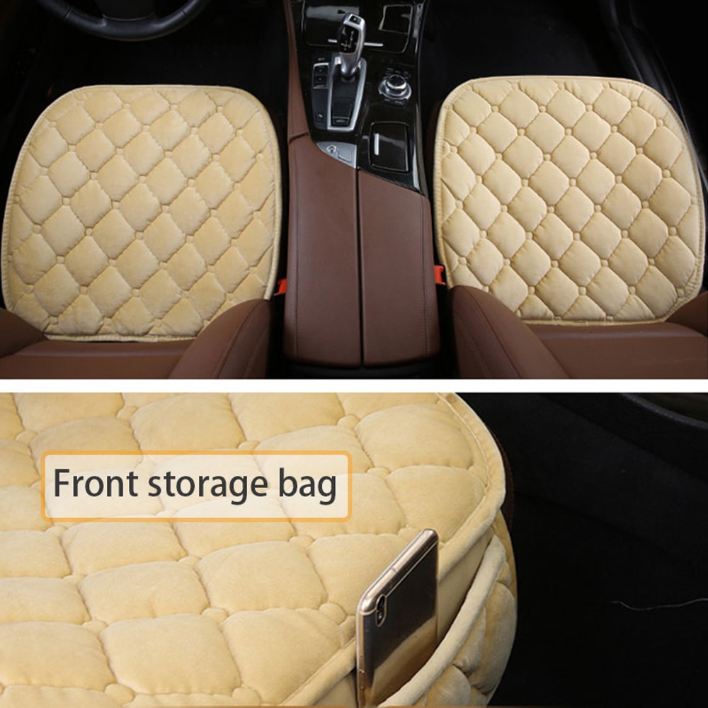 AntiSlip Car Seat Cover Soft Seat Cushion Auto Chair Protector Pad Universal For Sedan SUV Pickup T 2